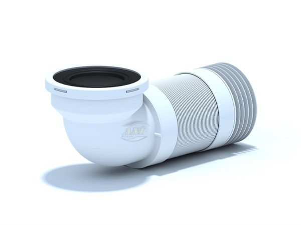 Flexible WC Pan Connector 90°  x 250-450mm K719R