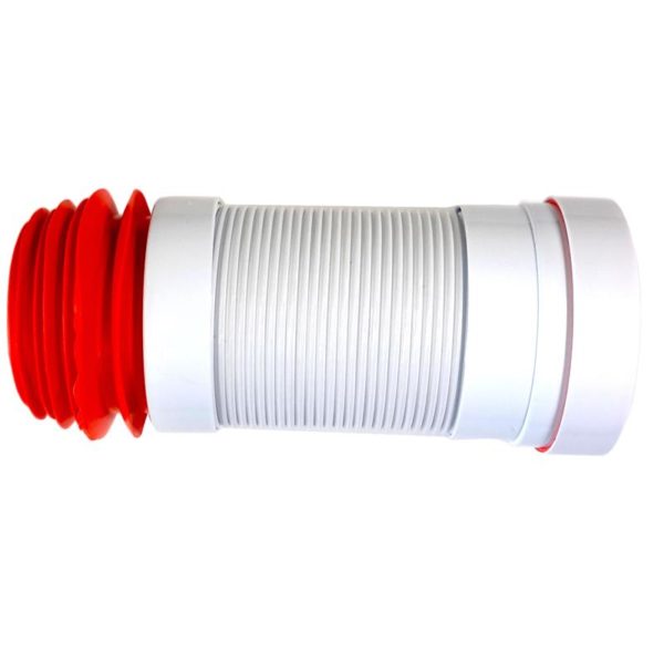 Flexible WC Pan Connector DN 90/110 with orange seal