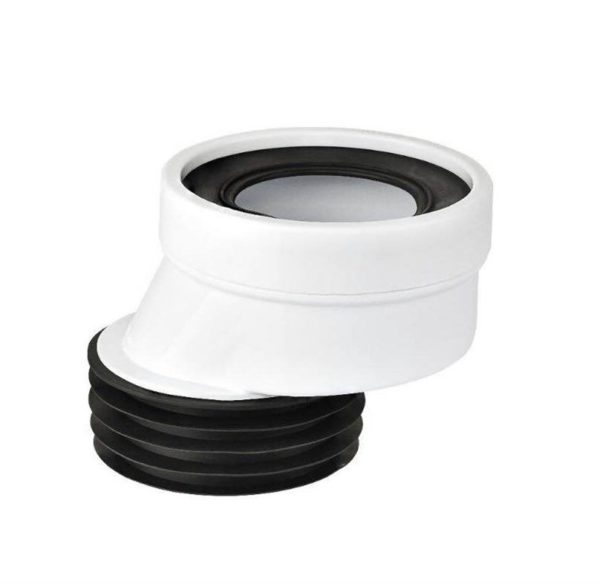 40 mm Offset WC Pan Connector Ø 90/110