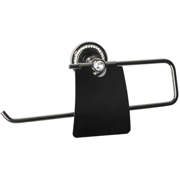 Double Toilet Paper Holder w. Clap